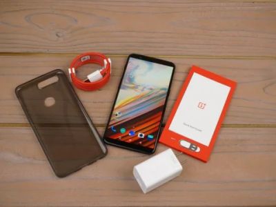Лот: 11229264. Фото: 1. OnePlus 5T Black (8/128GB) продажа... Смартфоны