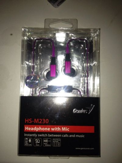 Лот: 6731826. Фото: 1. Genius HS-M230 новые в упаковке. Наушники, гарнитуры
