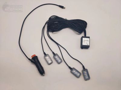 Лот: 19524889. Фото: 1. Подсветка RGB для ног с управлением... Оптика и освещение