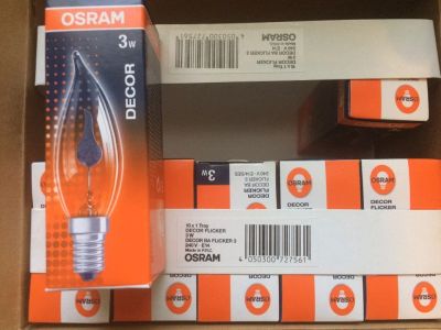 Лот: 8824948. Фото: 1. Лампа свеча мерцающий огонь Osram... Другое освещение