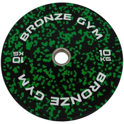 Лот: 24998810. Фото: 1. Диск для штанги Bronze Gym 10... Штанги, блины