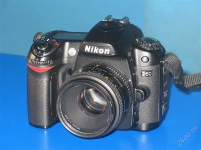 Лот: 819827. Фото: 1. Nikon D80 body. Цифровые зеркальные
