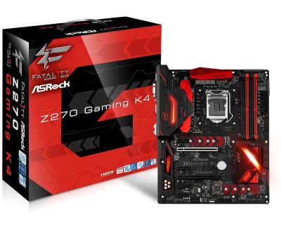 Лот: 17265703. Фото: 1. ASRock Z270 Gaming K4+I5 6500. Материнские платы