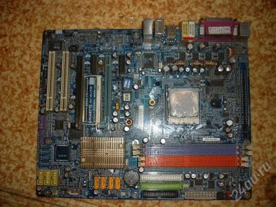 Лот: 563325. Фото: 1. Проц Athlon 64 3000 +мать Gigabyte. Процессоры