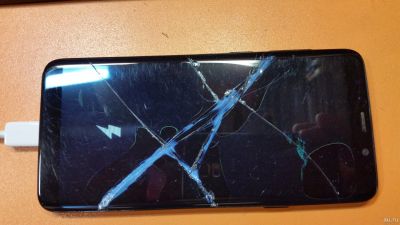 Лот: 13058687. Фото: 1. Samsung S8+ Копия разбит экран. Смартфоны