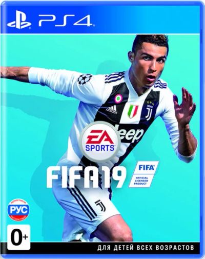 Лот: 12242848. Фото: 1. Fifa 19. Диск для Sony Playstation... Игры для консолей