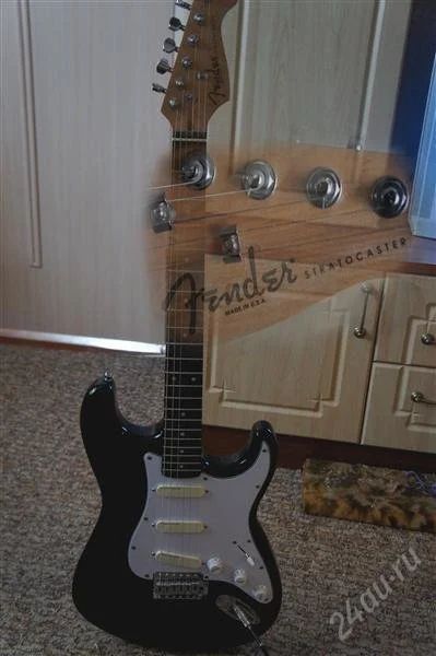 Лот: 1780140. Фото: 1. Fender Stratocaster! (made in... Гитары