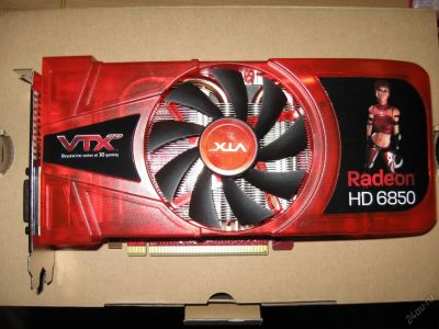 Лот: 5628747. Фото: 1. VTX Radeon HD 6850. Видеокарты