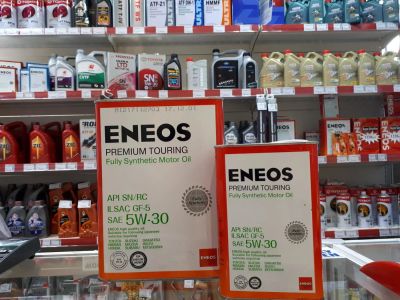 Лот: 10872998. Фото: 1. ENEOS premium tourind SN 5w-30... Масла, жидкости