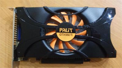 Лот: 11448040. Фото: 1. Видеокарта PCI-E Palit GTX 550... Видеокарты