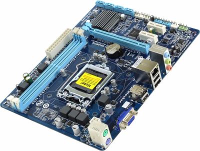 Лот: 6691459. Фото: 1. Материнская плата GA-H61M-S1 Socket... Материнские платы