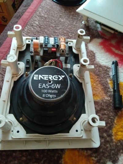 Лот: 17039698. Фото: 1. Встраиваемая акустикаEnergy eas-6w. Пассивные акустические системы