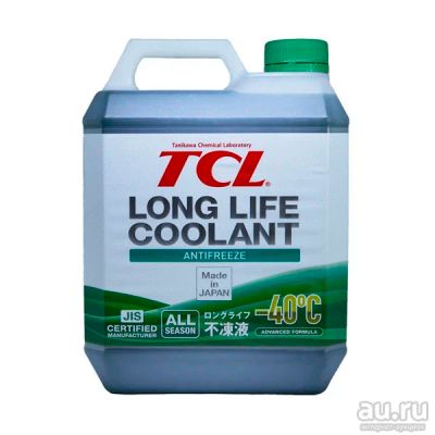 Лот: 14010109. Фото: 1. Антифриз TCL -40C зеленый, 4 л. Масла, жидкости