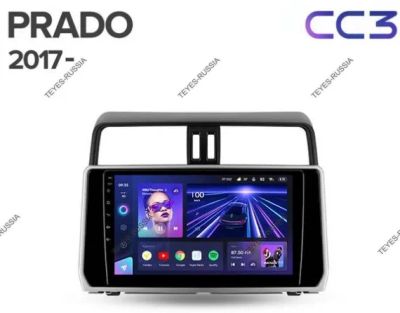 Лот: 20831208. Фото: 1. Магнитола Teyes CC3 Toyota Land... Автомагнитолы