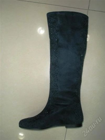 Лот: 2521819. Фото: 1. Новые сапоги со стразами - размер... Сапоги