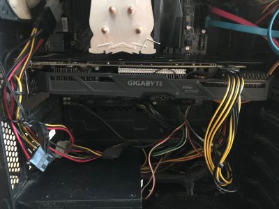 Лот: 17063502. Фото: 1. GTX 1060 6gb gigabyte g1 gaming. Видеокарты