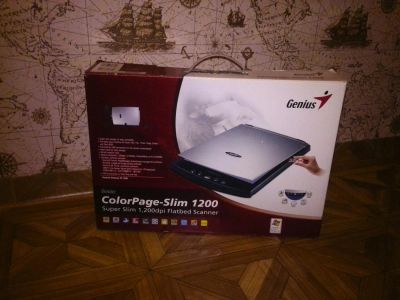 Лот: 4756239. Фото: 1. Genius ColorPage-slim 1200. Сканеры
