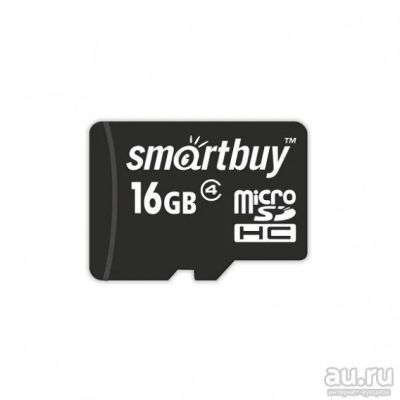 Лот: 14903237. Фото: 1. Карта памяти microSDHC SmartBuy... Карты памяти