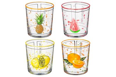 Лот: 23672385. Фото: 1. Набор стаканов Hoff Fruits. Кружки, стаканы, бокалы
