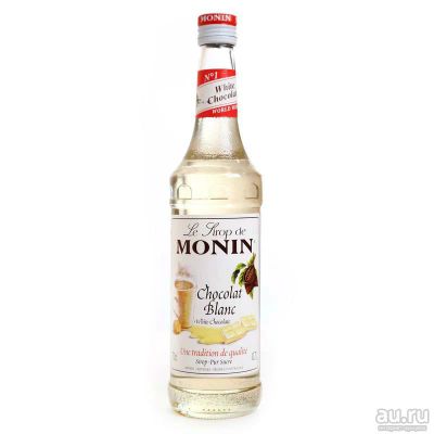 Лот: 17448936. Фото: 1. Сироп Monin Белый шоколад 1л. Приправы, специи