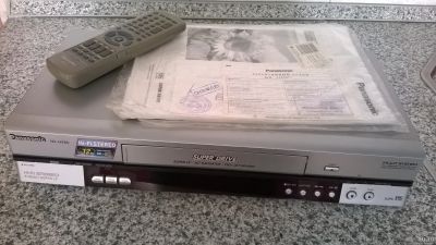 Лот: 15263402. Фото: 1. Видеомагнитофон Panasonic, новая... Видеомагнитофоны