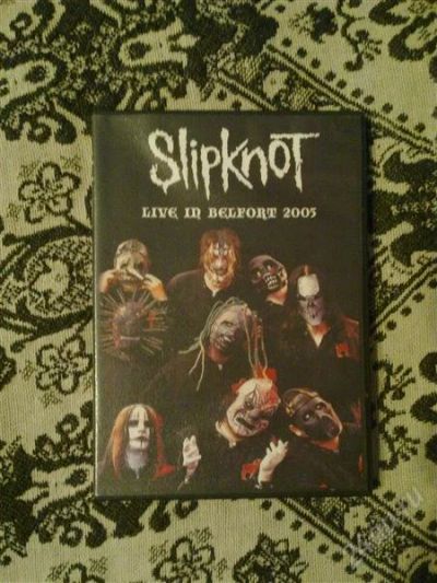 Лот: 769388. Фото: 1. Концерт группы Slipknot - Live... Видеозаписи, фильмы