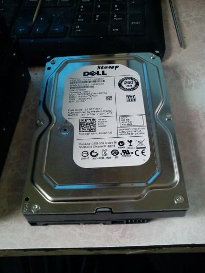 Лот: 4096062. Фото: 1. 3"5 HDD под списание. WD2502ABYS-18B7AO... Жёсткие диски (HDD)