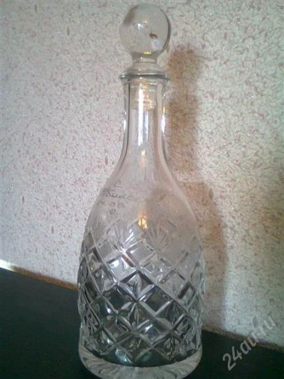 Лот: 2835236. Фото: 1. Графин хрустальный . Кувшины, графины