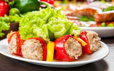 Лот: 9041899. Фото: 1. Домашний фаршированный перец. Мясо, птица, яйцо