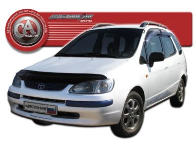 Лот: 4831587. Фото: 1. Дефлектор капота (чёрный) Toyota... Детали тюнинга