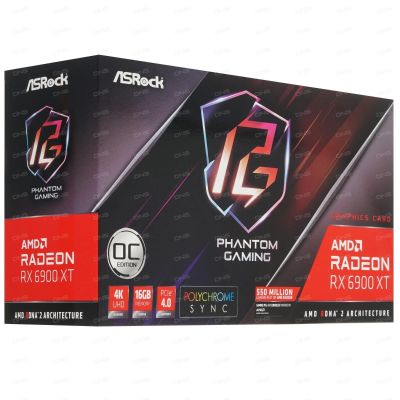 Лот: 17215751. Фото: 1. Новая Видеокарта ASRock AMD Radeon... Видеокарты
