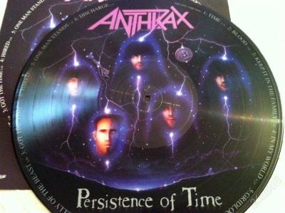 Лот: 879607. Фото: 1. ANTHRAX "PERSISTENCE OF TIME... Аудиозаписи