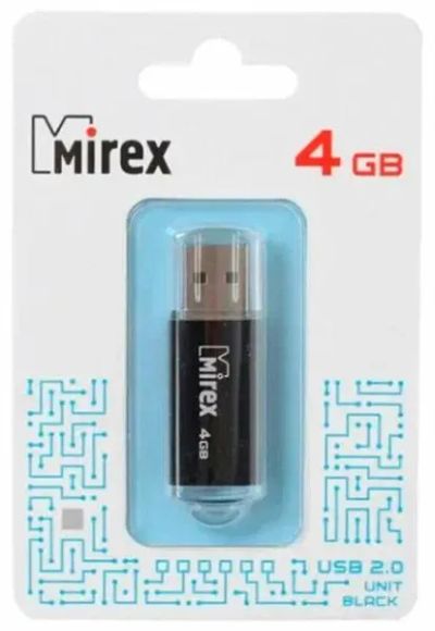 Лот: 25795826. Фото: 1. Флешка FLASH DRIVE MIREX 4GB USB... USB-флеш карты