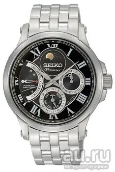 Лот: 16386860. Фото: 1. Часы Seiko Premier Kinetic Direct... Оригинальные наручные часы