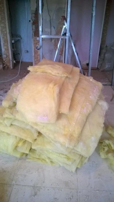 Лот: 10359311. Фото: 1. изовер звукоизоляция бу. Утеплитель и изоляционные материалы