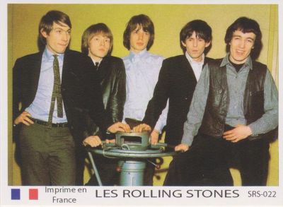 Лот: 10613761. Фото: 1. Rolling Stones коллекционная карточка... Наклейки, фантики, вкладыши