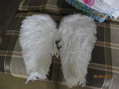 Лот: 1974215. Фото: 1. Карнавальные крылья, белые. Разное