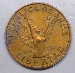 Лот: 1582960. Фото: 1. Чили. 5 песо 1989г. Америка