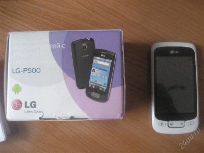 Лот: 2267387. Фото: 1. LG p500 (Optimus one). Смартфоны