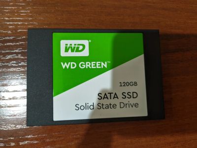 Лот: 16968188. Фото: 1. WD Green SATA 120 GB SSD [WDS120G2G0A... Жёсткие диски (HDD)