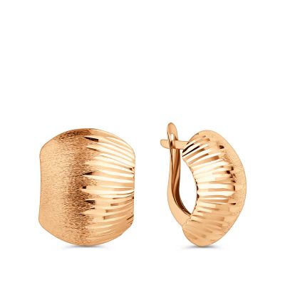Лот: 23876533. Фото: 1. Золотые серьги. Серьги, каффы