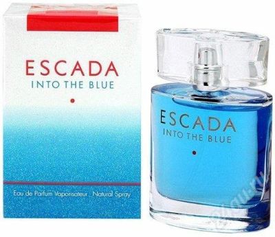 Лот: 309746. Фото: 1. Escada "Into the Blue" 75 мл.. Унисекс парфюмерия