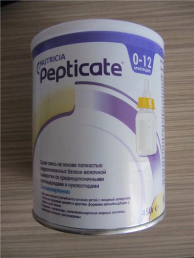 Лот: 10103880. Фото: 1. Детская смесь Pepticate от Nutricia... Детское питание