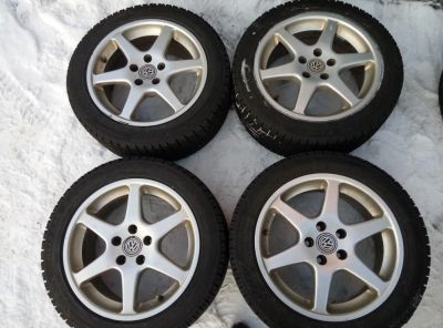 Лот: 8856494. Фото: 1. Диски WV Polo R15 5x100 ET35 из... Диски