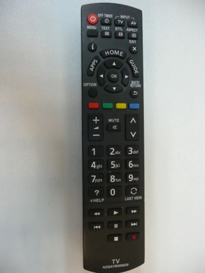 Лот: 21037948. Фото: 1. N2QAYB000830 Panasonic пульт телевизора. Пульты ДУ