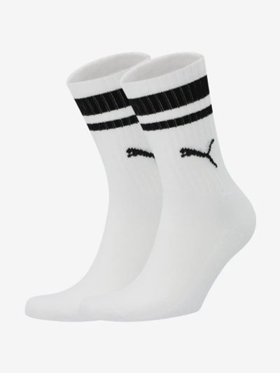 Лот: 22419798. Фото: 1. Носки PUMA, 2 пары, Белый. Другое (спортивная одежда)
