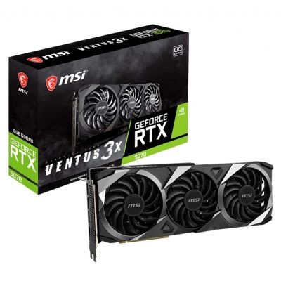 Лот: 17080717. Фото: 1. Msi GeForce rtx 3070 ventus 3x... Видеокарты