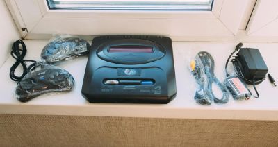 Лот: 9014272. Фото: 1. Sega Mega Drive 2 (Сега мега драйв... Игровые приставки, консоли