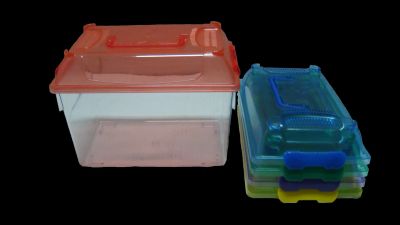 Лот: 14238893. Фото: 1. Пластиковый контейнер PH-04. Домики, переноски, клетки, когтеточки