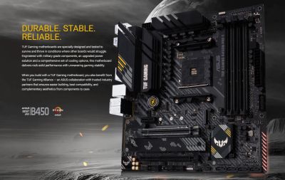 Лот: 19666794. Фото: 1. Топовая плата AM4: Asus TUF Gaming... Материнские платы